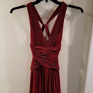 BCBG long gala dress
